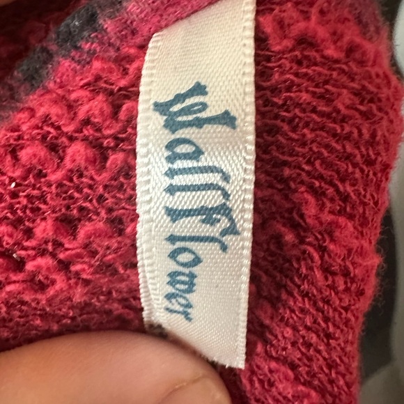 **3 for $15**Wallflower Red Cardigan Sweater - Picture 6 of 6